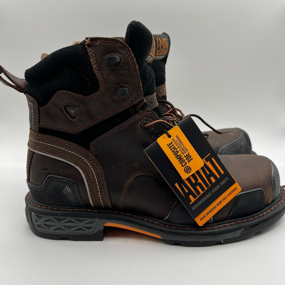 Ariat Brown and Black Work Boots